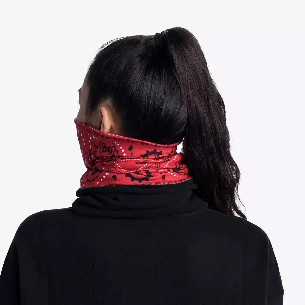 Шарф-труба Buff Polar, New Cashmir Red Черный-Красный - фото 3