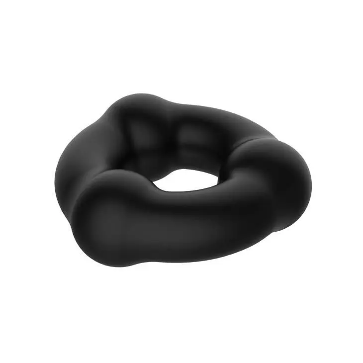 Ерекційне кільце Crazy Bull Super Soft Ring, 5.4 см (чорний) - фото 5