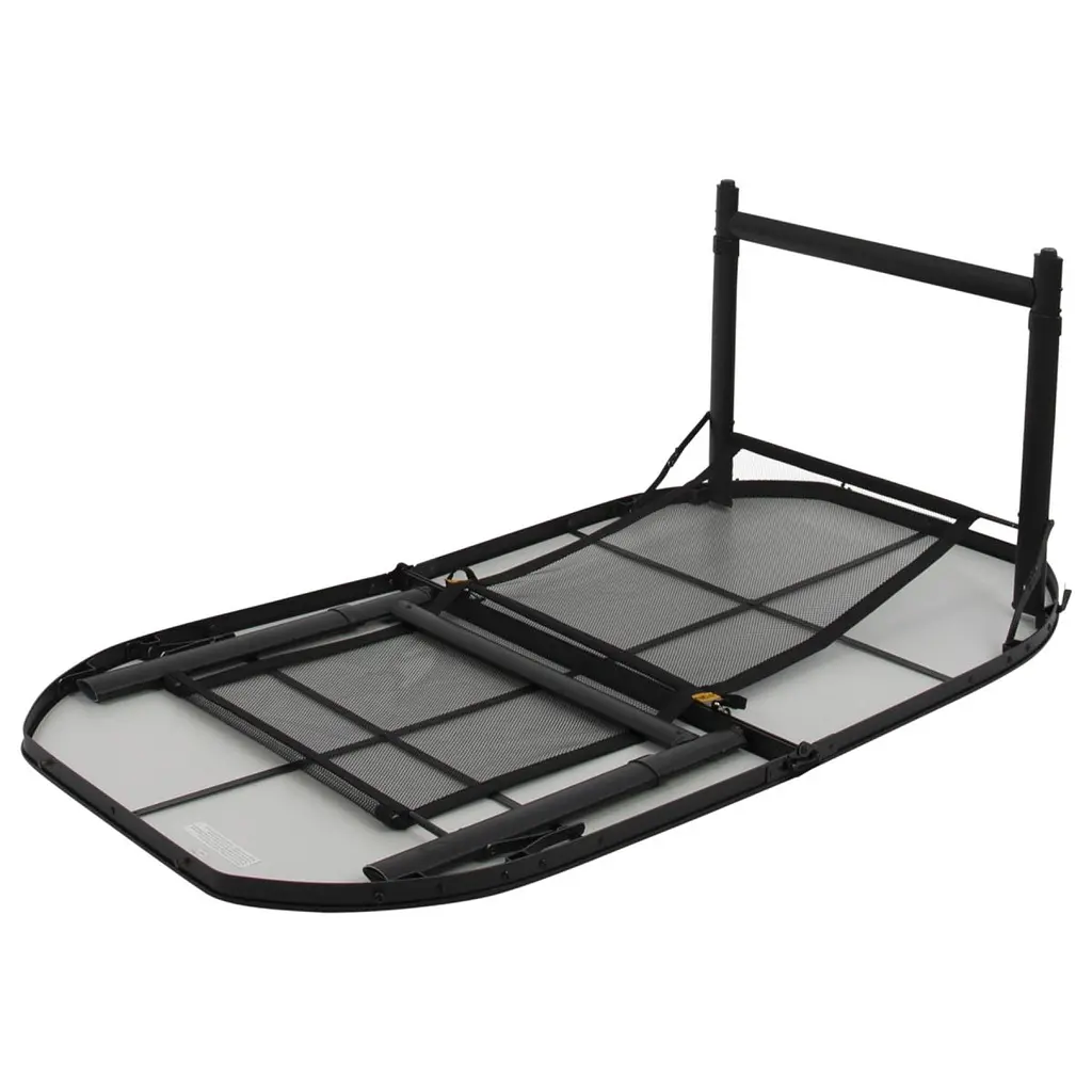 Стіл Bo-Camp Northgate Oval 150x80 cm Black/Grey (1404188) - фото 8