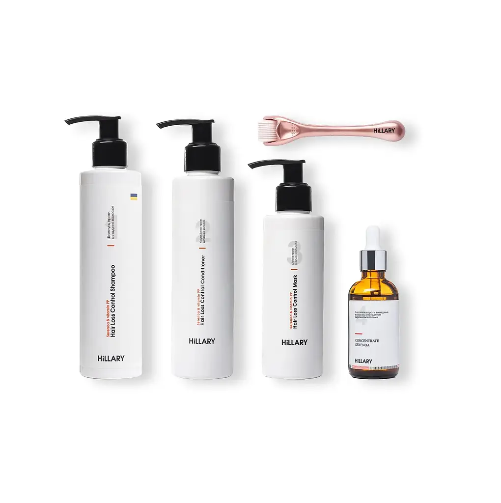 Набір комплексного догляду проти випадіння волосся Perfect Hair Serenoa Hillary - фото 2
