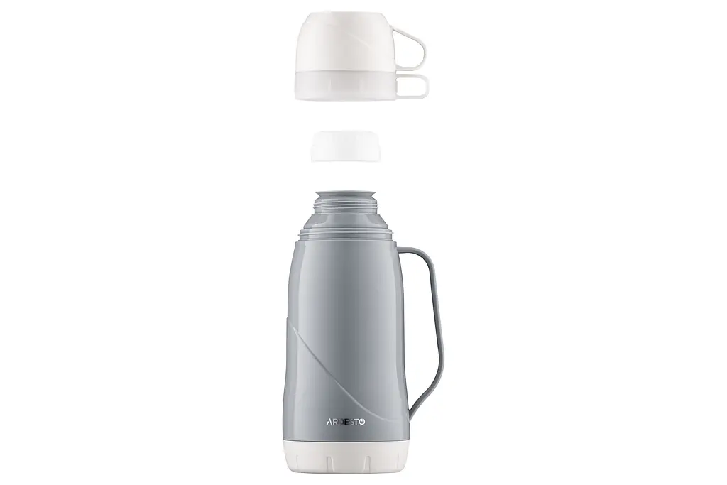 Термос Ardesto Gemini Gourmet 1 л Сірий AR2610BLG - фото 2