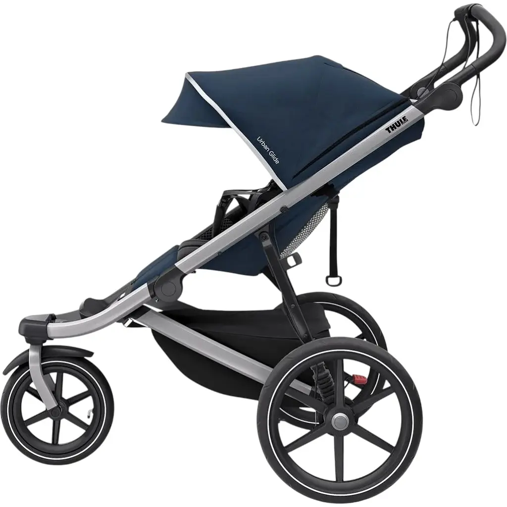 Дитяча коляска Thule Urban Glide 2 Majolica Blue з люлькою (TH 10101961) - фото 3