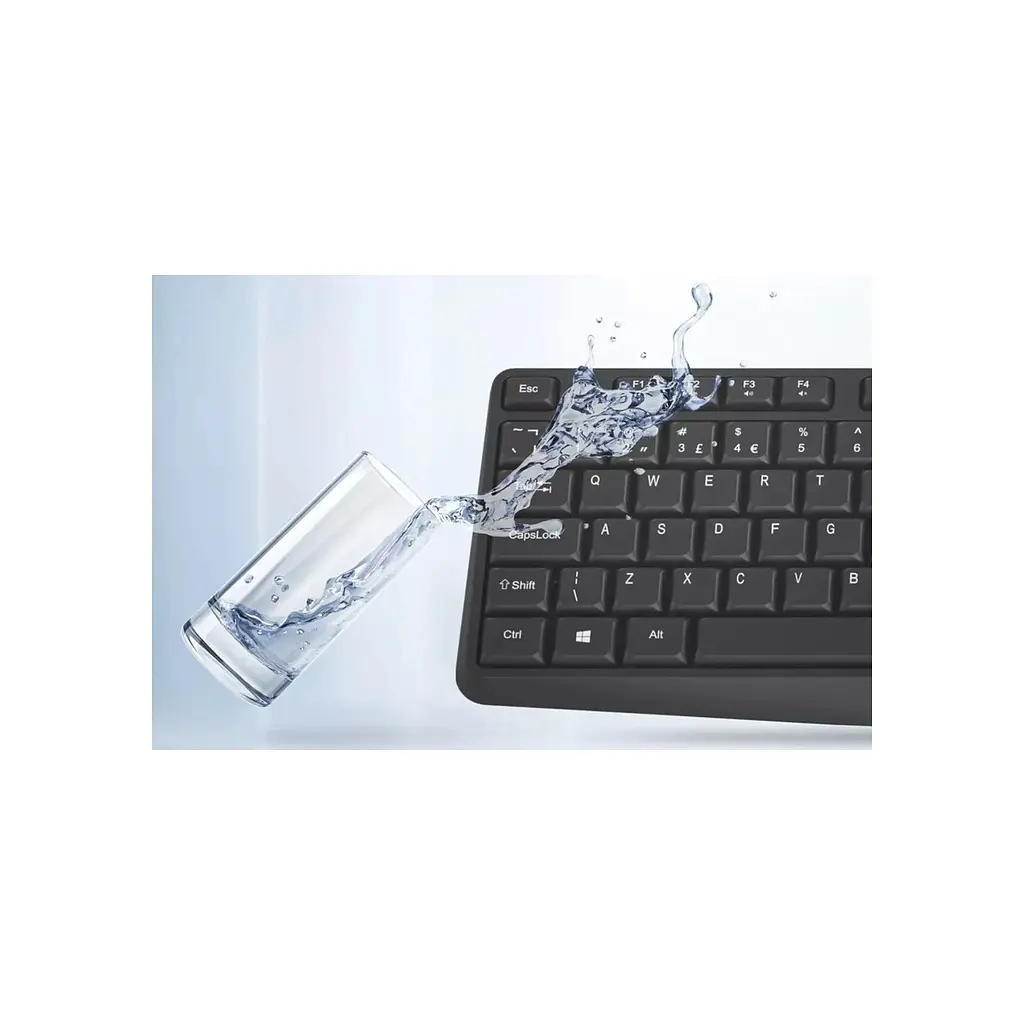 Клавіатура Canyon KB-W01 Water resistant Wireless UA Black (CNE-CKEYW01) - фото 6