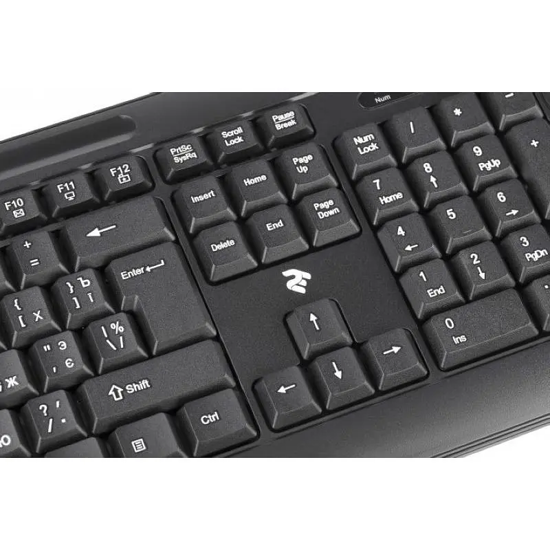 Клавіатура 2E KM1040 USB Black 2E-KM1040UB - фото 5