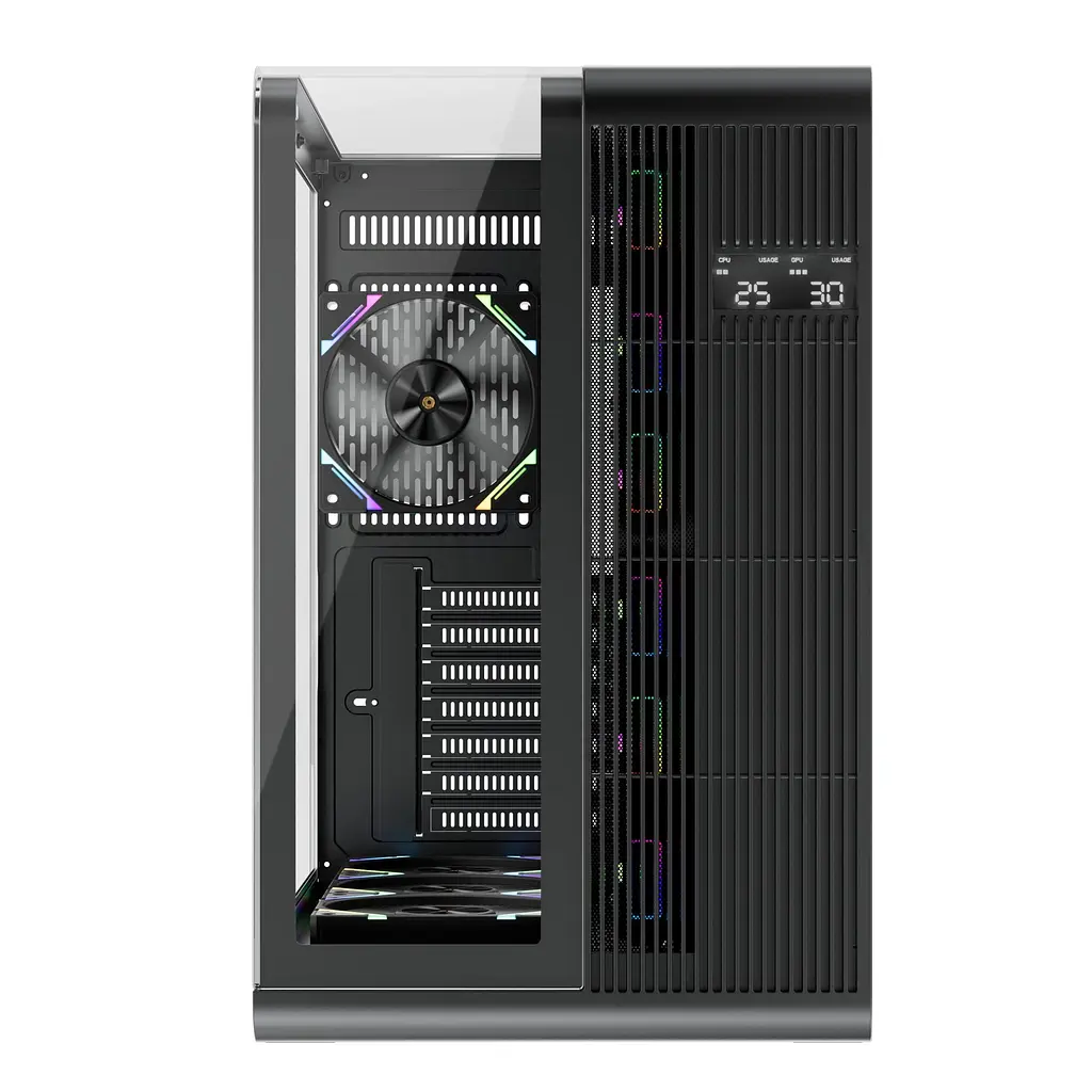 Корпус 1stPlayer RT7 Black без БЖ (RT7-BK) - фото 3
