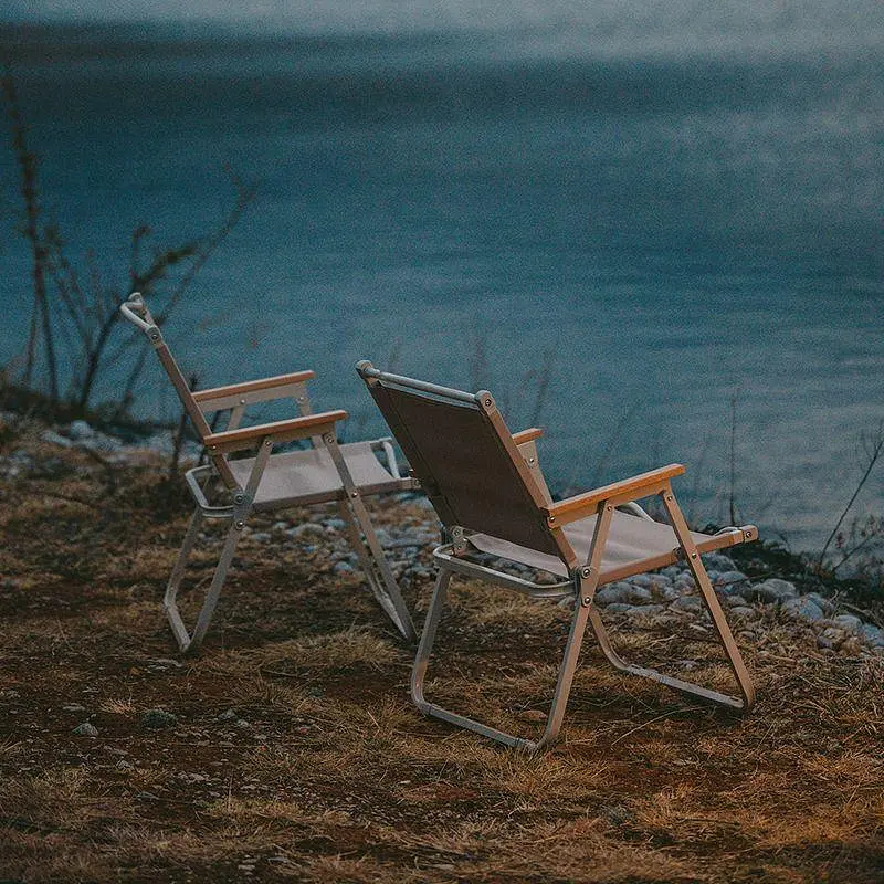 Розкладний стілець Naturehike CNK2300JU012, бежевий - фото 7