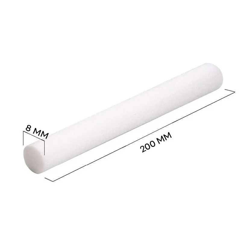 Фільтри бавовняні для зволожувача повітря універсальні. Kinscoter Cotton filters 8*200 мм, 20 шт - фото 7