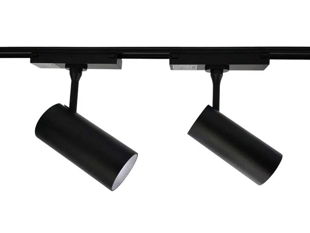Магнитный ультратонкий трековый светильник поворотный KW-302/12W NW DC48V BK Brille 48-204 - фото 3