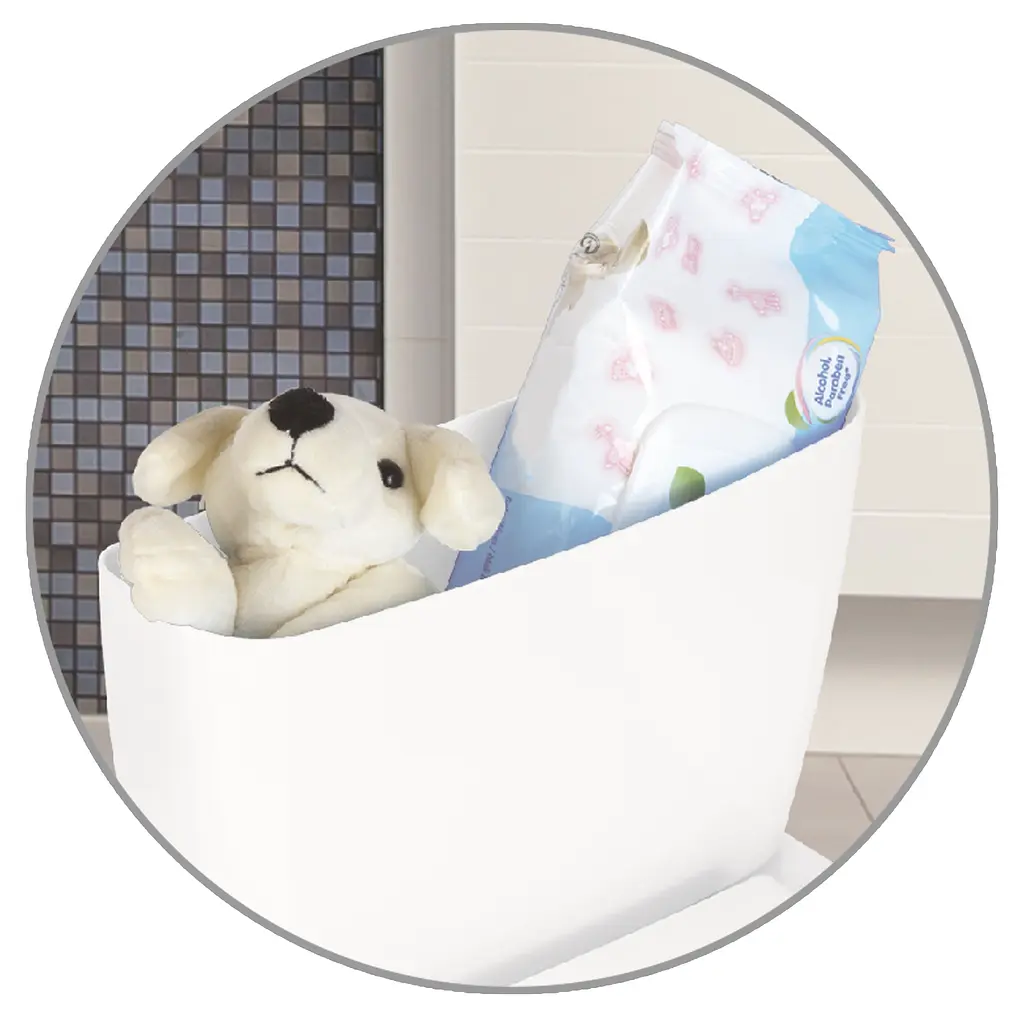 Навчальний горщик-унітаз Dolu, білий (7051) - фото 5