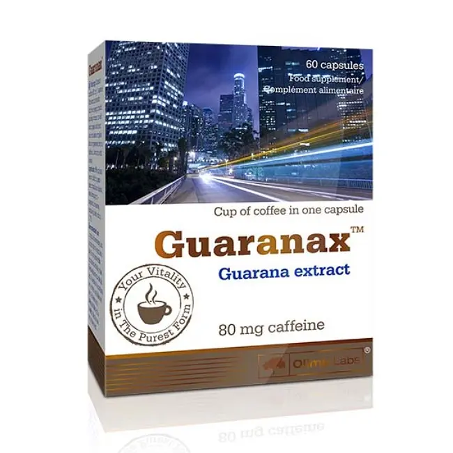 Передтренувальний комплекс Guaranax, 60 капсул Olimp fit0023191