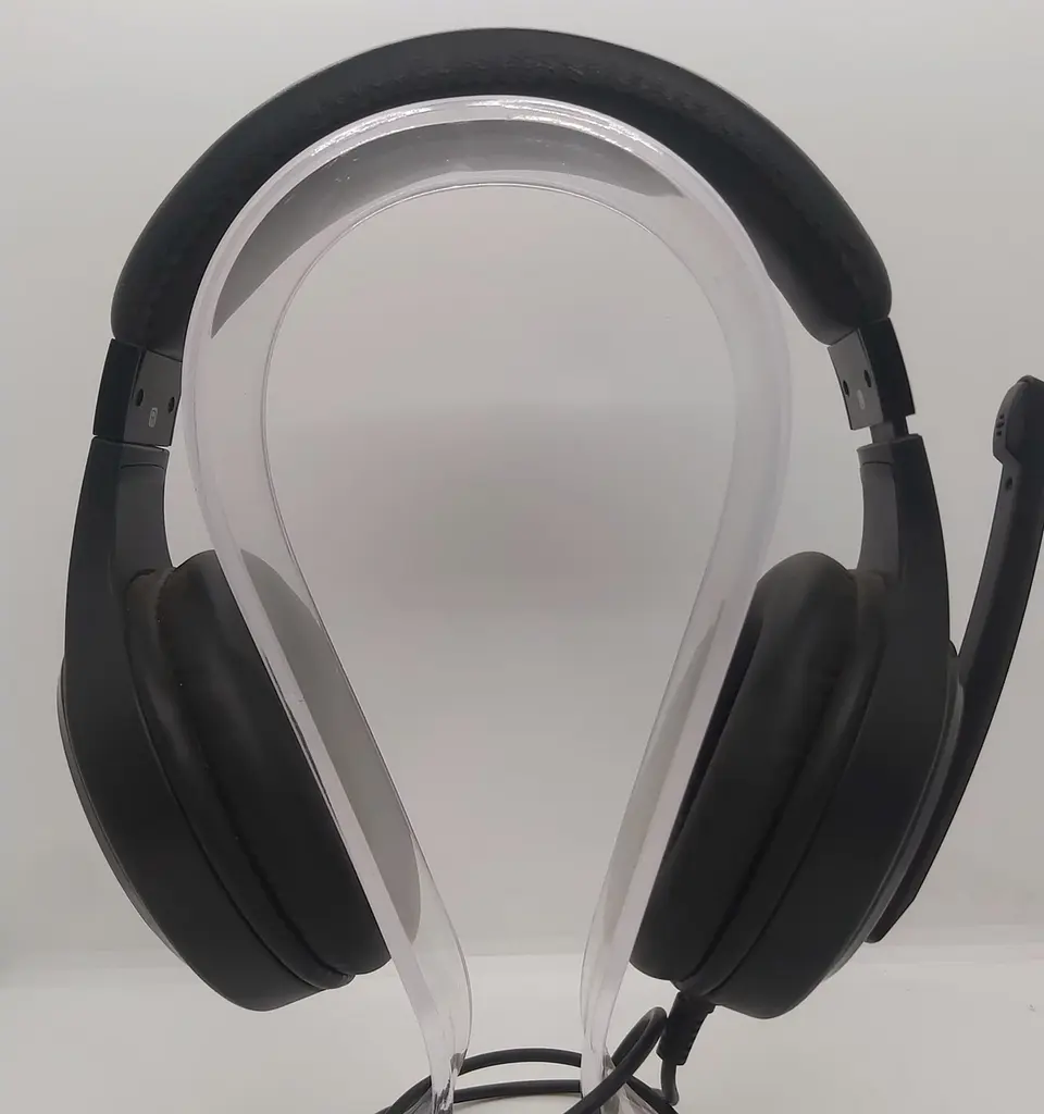 Игровые накладные наушники Canleen CT990 с микрофоном и подсветкой (Черный) - фото 3
