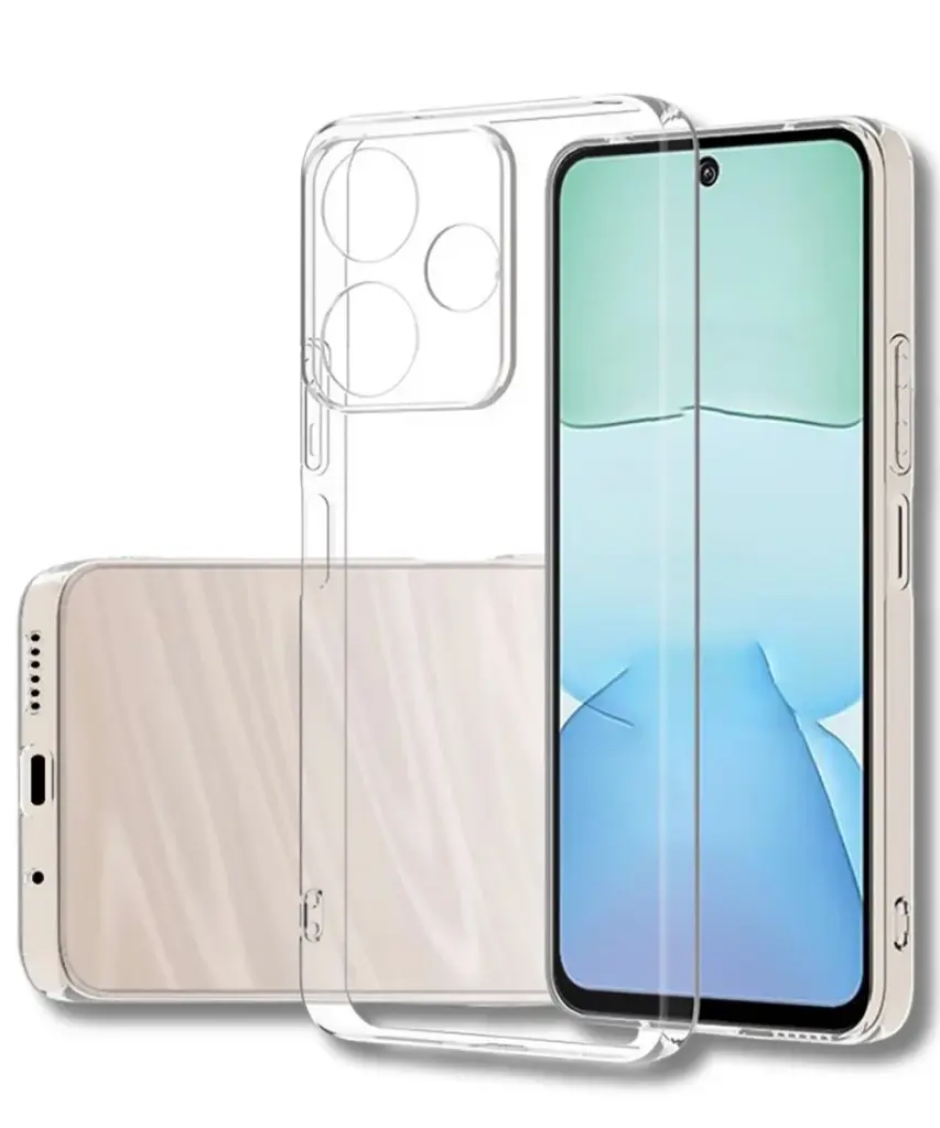 Чохол до мобільного телефона BeCover Silicone Xiaomi Redmi 13x Transparent (714686) - фото 3