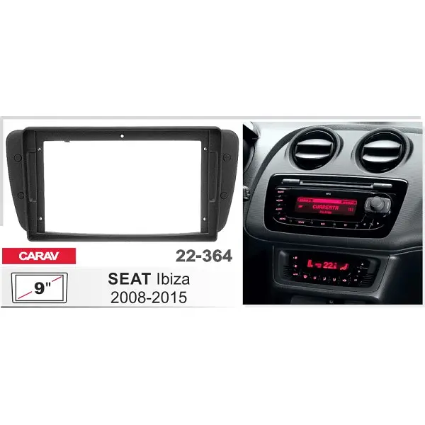 Переходная рамка Seat Ibiza Carav 22-364 - фото 4