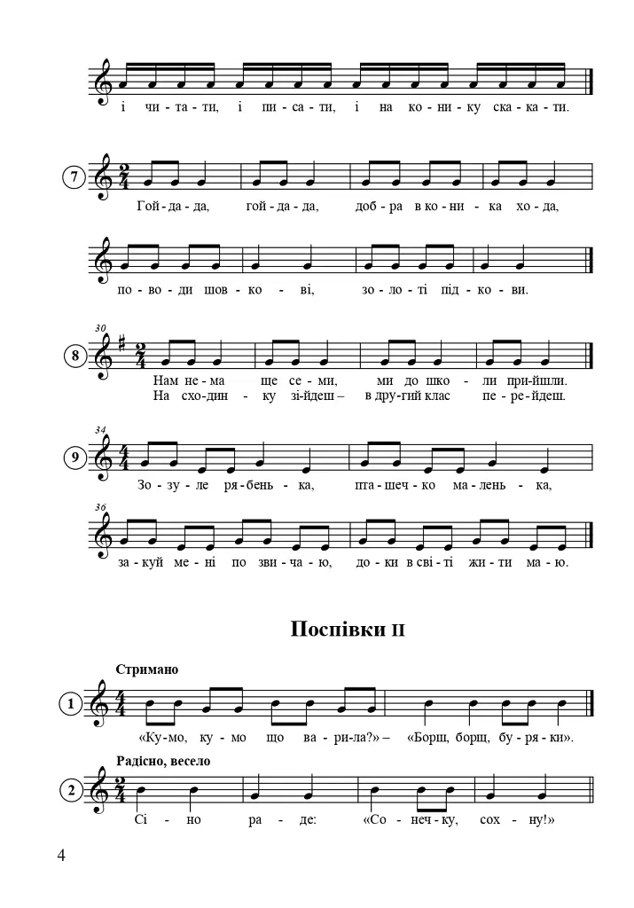 Музичне мистецтво. Хрестоматія. 1 клас - фото 3