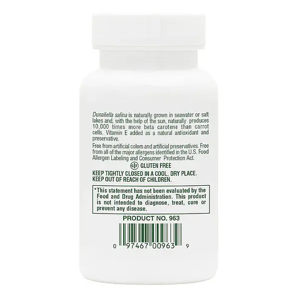 Витамины и минералы Natures Plus Beta Carotene 25000 IU, 90 капсул - фото 3