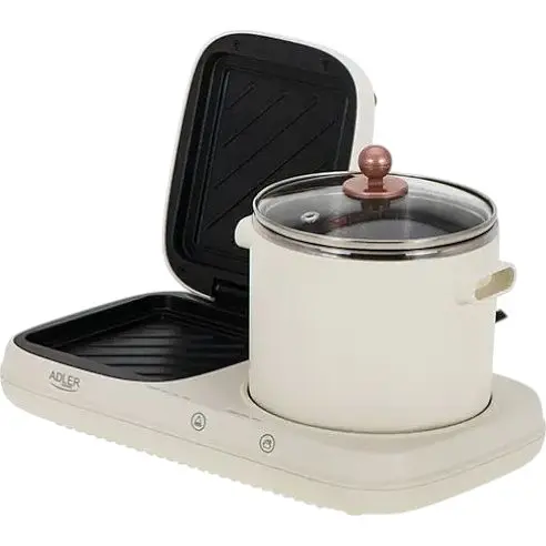 Кастрюля электрическая Adler AD 6421 с грилем - фото 7