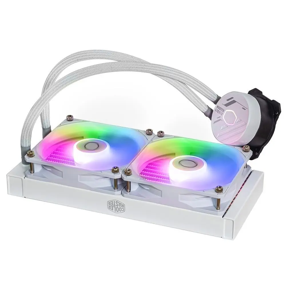Система охолодження для комп’ютерного процесора Cooler Master MasterLiquid 240L Core MLWD24M-A18PZ-RW RGB/White - фото 3