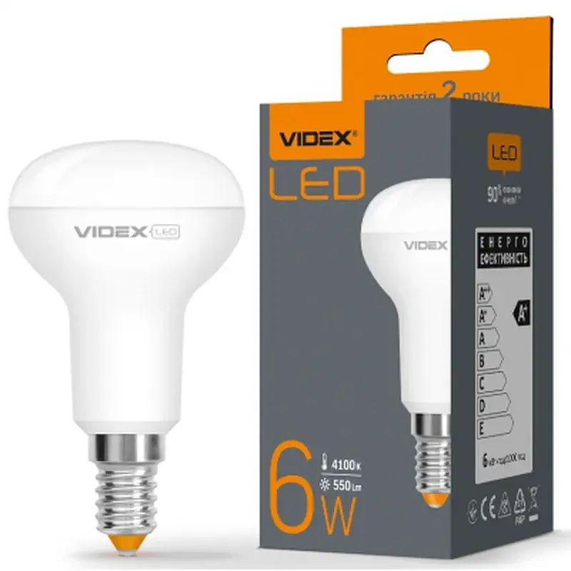 Лампочка TITANUM LED R50e 6W E14 4100K (VL-R50e-06144) - фото 3