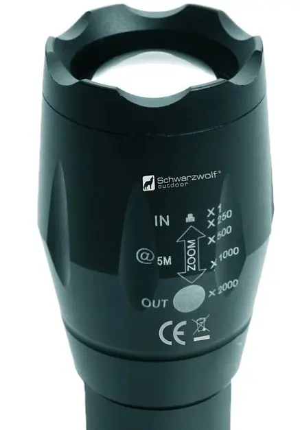 Ліхтар Schwarzwolf Delgada Cree T6 2200 mAh чорний - фото 3