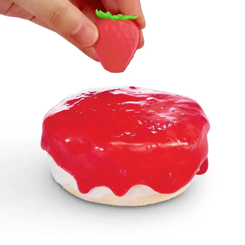 Ігровий набір зі слаймами Полуничний чізкейк Slime Mart 15901A серії Shopping Bag - фото 3