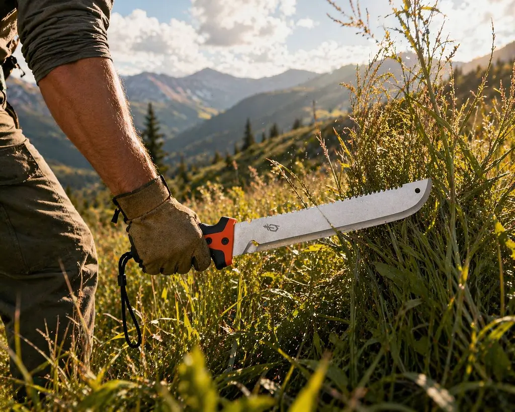 Набір Мачете Gerber Compact Clearpath + Ніж-топірець Gerber DOWNWIND ULU - фото 3