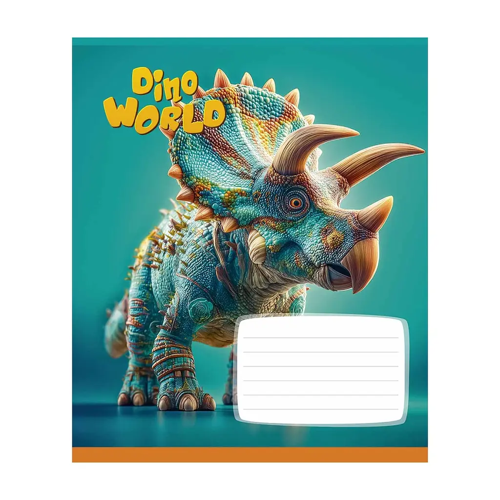 Зошит Школярик Star Dino world 12 аркушів клітинка (012-3664K), в асортименті - фото 4