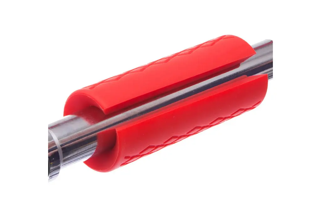 Розширювачі грифу EasyFit 12,7 х 5,5 см (2 шт) червоні (EF-11791) - фото 3
