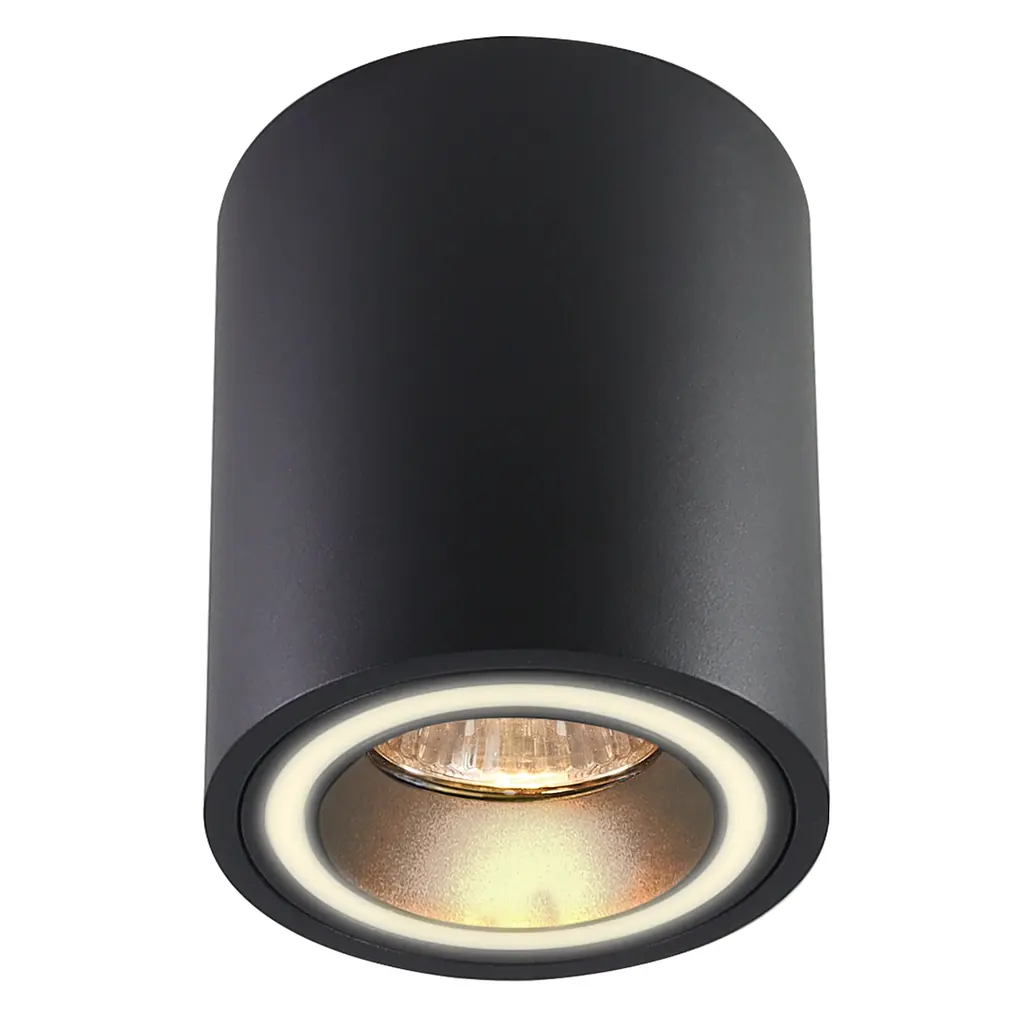 Точковий світильник Polux Goldlux 323651 Falco GU10 1x10W IP20 BK - фото 2