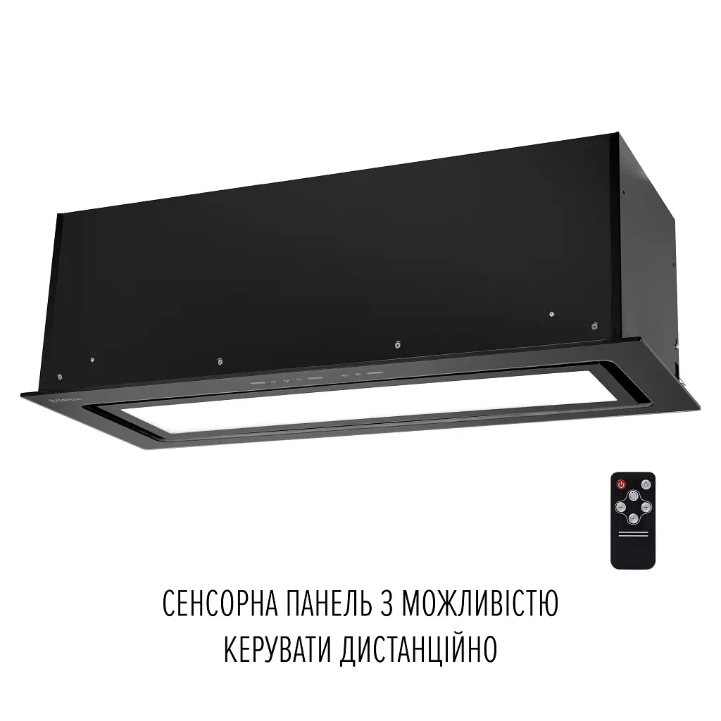 Витяжка повновбудована Perfelli Design Vision 9 Nero Silenzio - фото 6