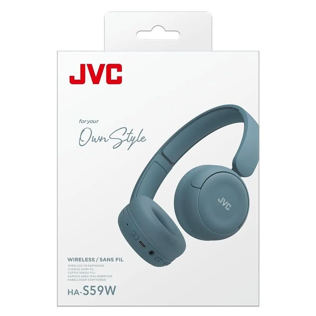 Навушники JVC HAS59W Blue (HA-S59W) (HA-S59W-A-U) - фото 5