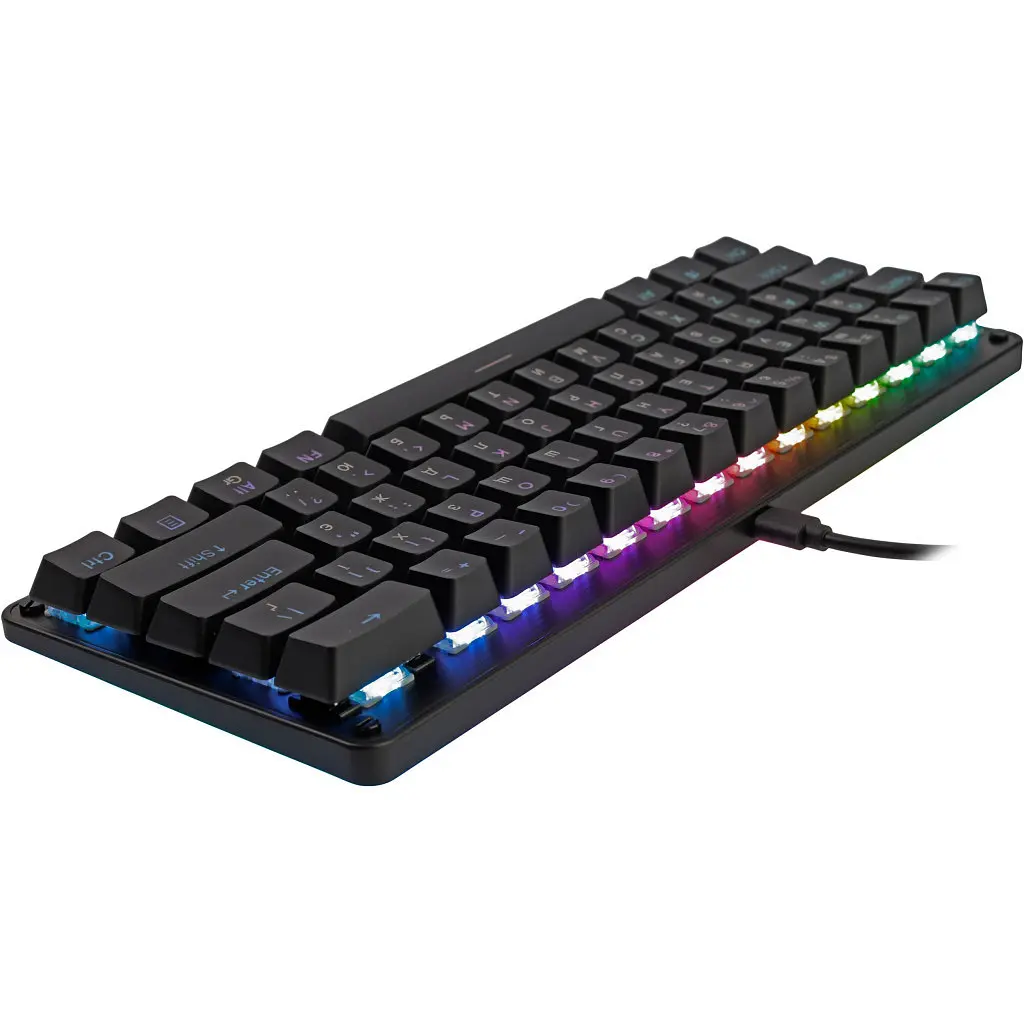 Клавіатура Cougar Puri Mini RGB USB Black (Puri Mini RGB) - фото 3