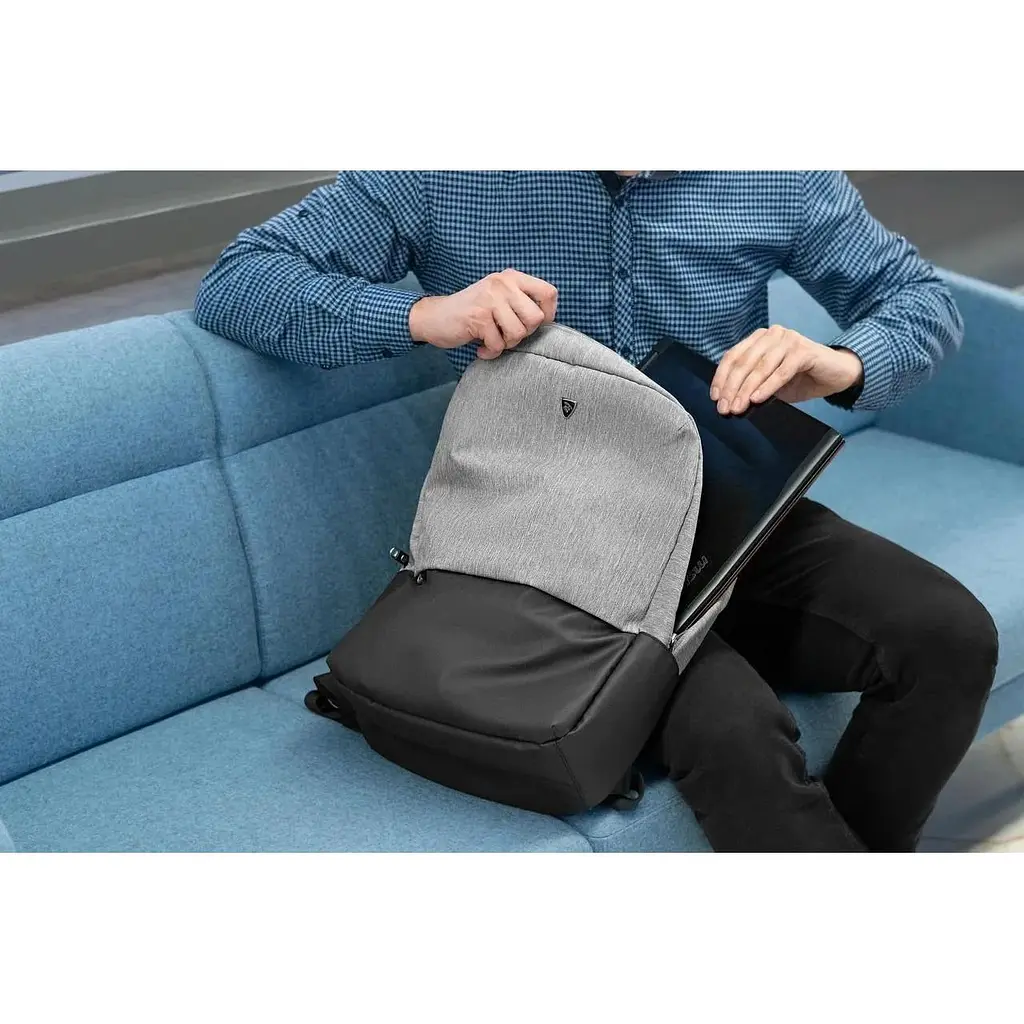 Міський рюкзак 2E DayPack для ноутбука 16 16 л Black-Grey - фото 9