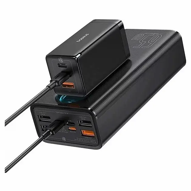 Повербанк Baseus Amblight Digital Display 65W 26800 mAh Black (P10022402113-00) - фото 6
