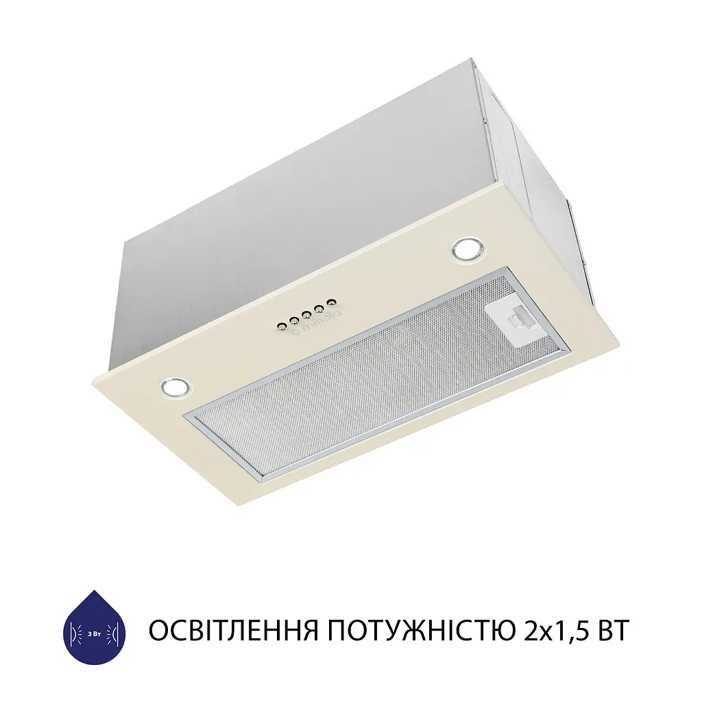 Витяжка вбудована MINOLA HBI 5627 IV 1000 LED - фото 5
