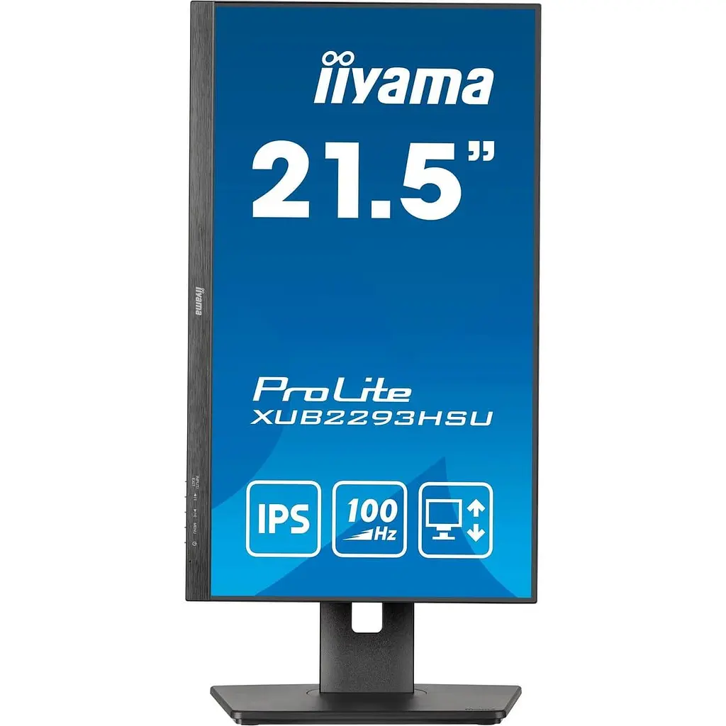 Монітор 21.5" Iiyama XUB2293HSU-B7 FHD IPS 100Hz (XUB2293HSU-B7) - фото 4