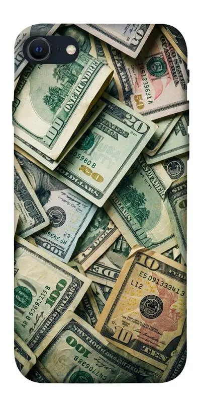 TPU чехол Demsky Dollars для Apple iPhone SE (2020)