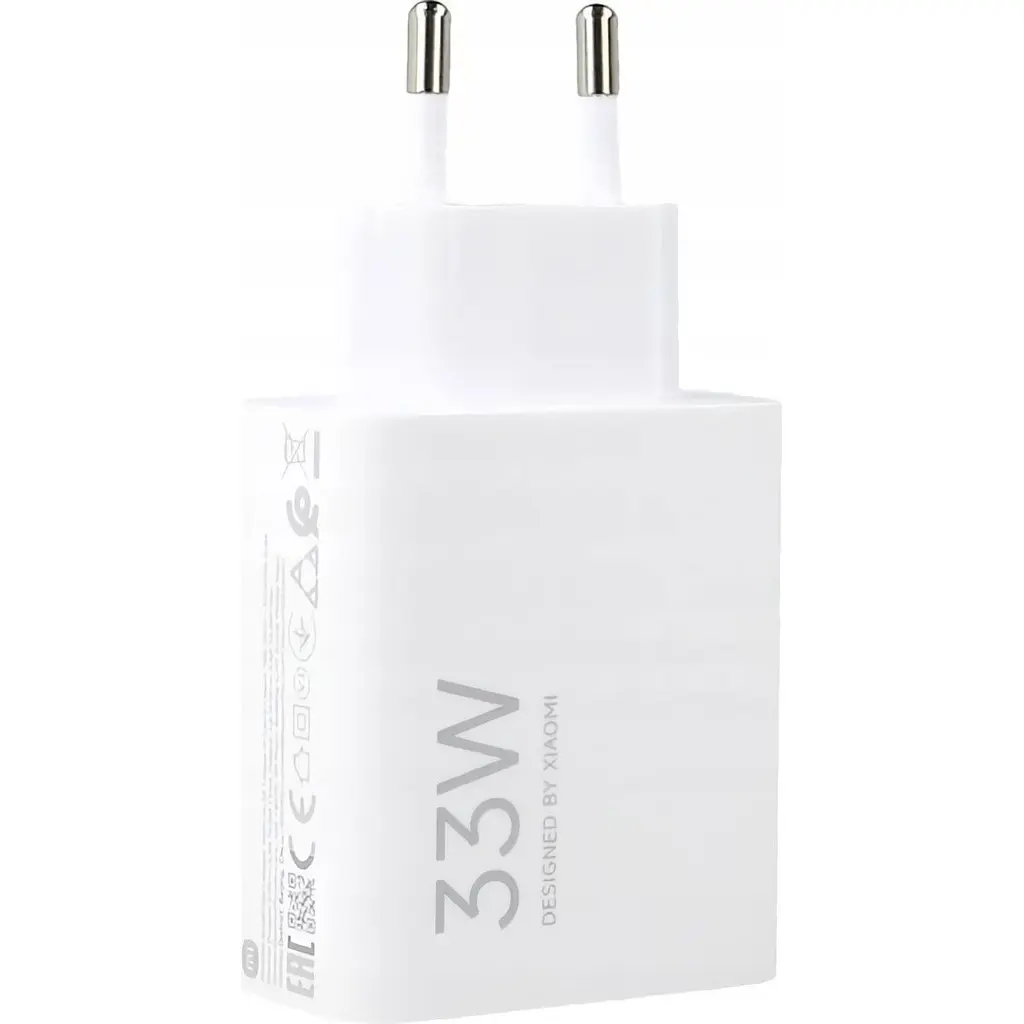 Сетевое зарядное устройство Xiaomi Mi 33W Charging Combo + Cable USB-A - USB-C White (BHR9956EU) [137228] - фото 2