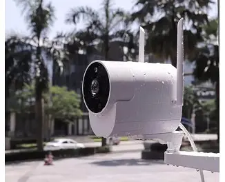 IP-камера зовнішня Xiaovv Panoramic Outdoor Camera V380 Pro (XVV-1120S-B2) біла - фото 5