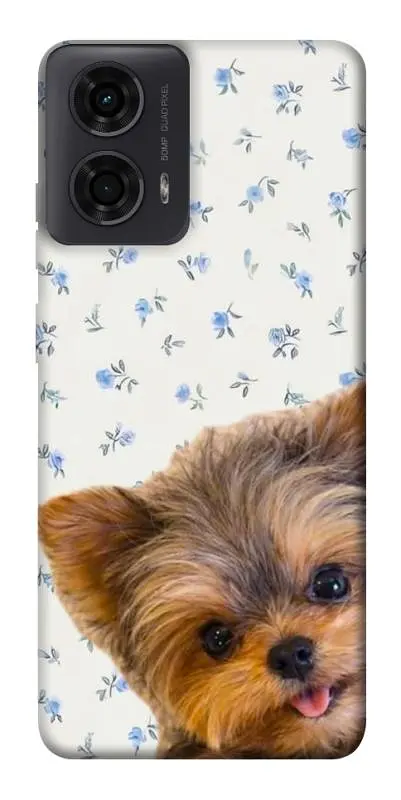 TPU чохол Demsky Cute Yorkie для Motorola Moto G24