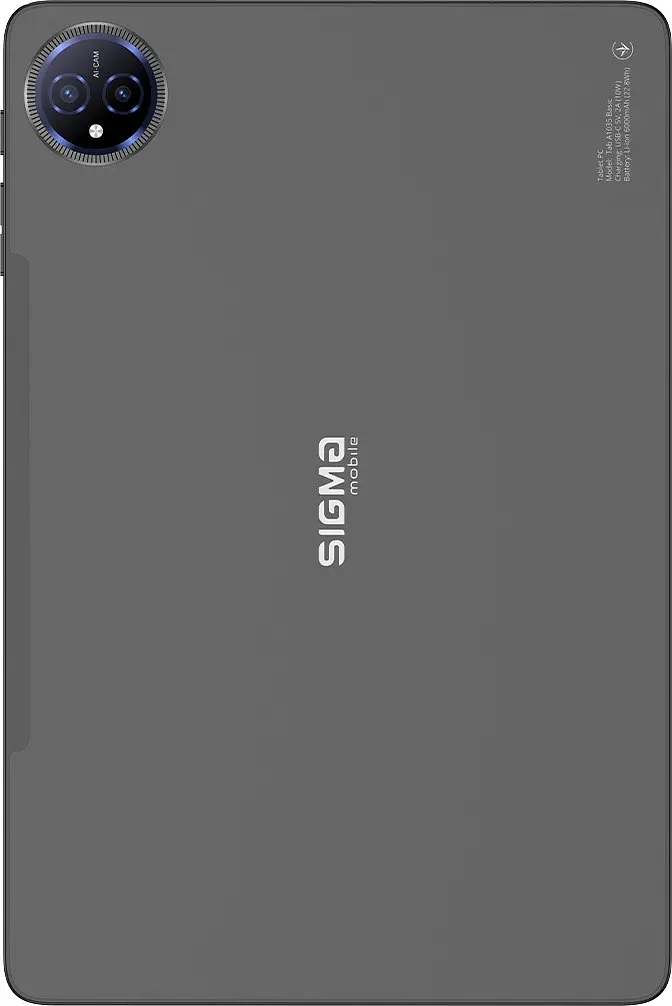 Планшет Sigma mobile Tab A1035 BASIC 6/128GB Dark grey (RU UCRF) - фото 2