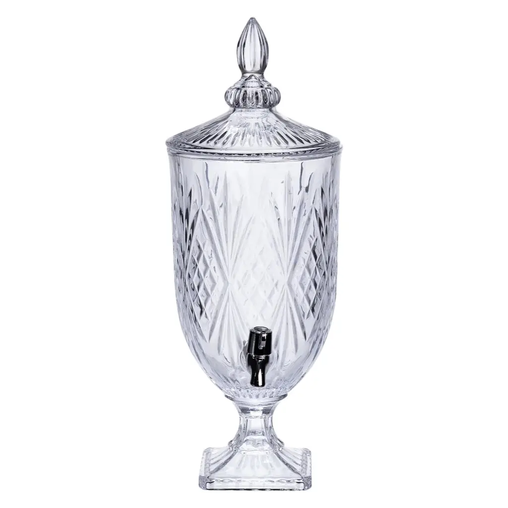 Лимонадница Classic Crystal 5л с краном HP-19-297 кувшин диспенсер для напитков прозрачный - фото 2