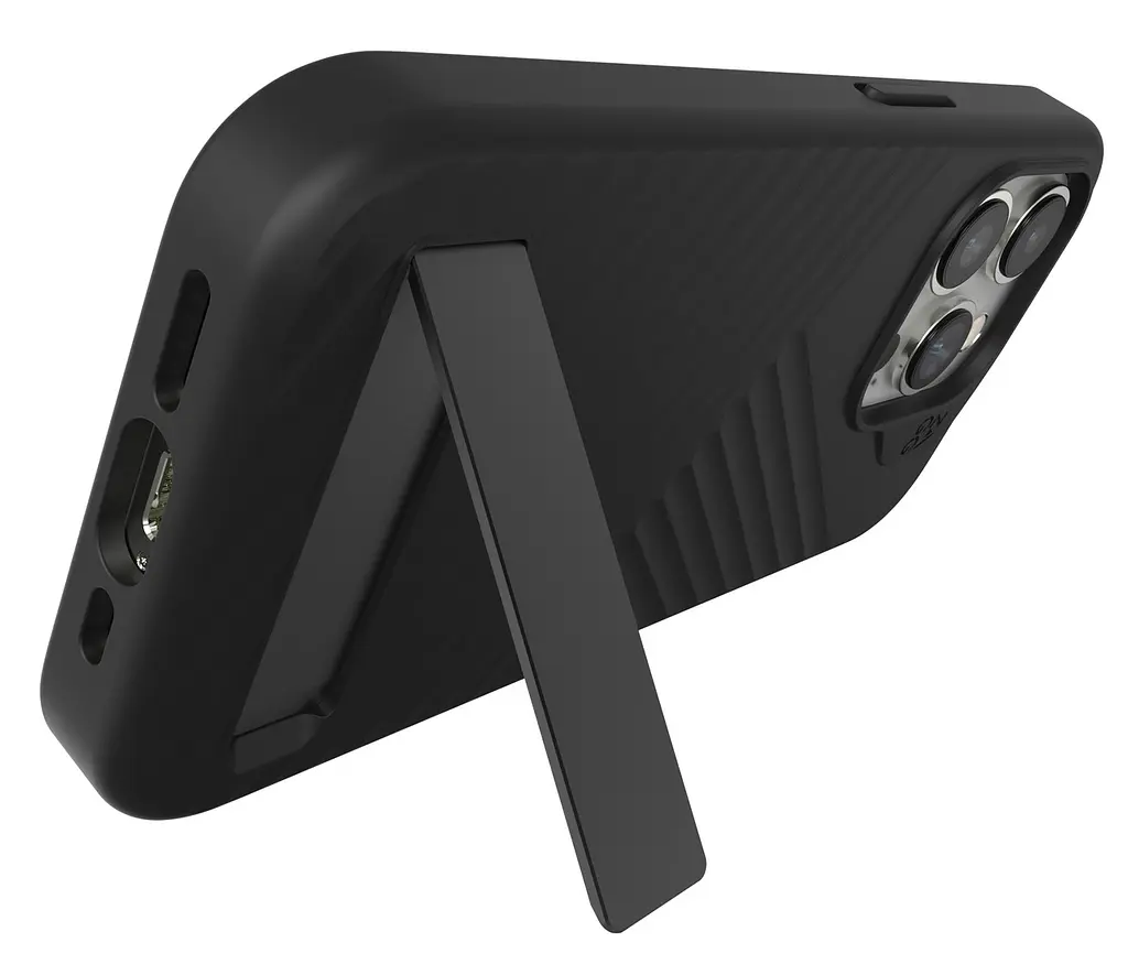 Оригінальний протиударний чохол із підставкою для iPhone 15 Pro Max ZAGG Gear4 Denali MagSafe Black 702312719 - фото 3