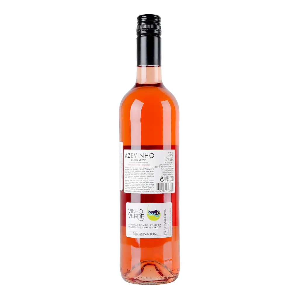 Вино Casa da Fonte Pequena Azevinho Vinho Verde DOC розовое полусухое 0.75 л - фото 4