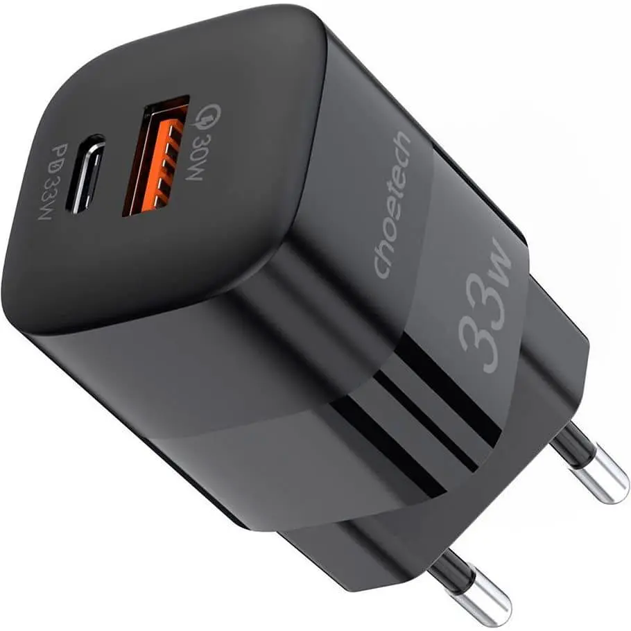Зарядний пристрій Choetech Black 33 Вт (PD5006-EU-BK) - фото 2