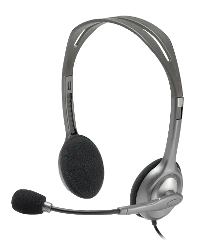 Гарнітура Logitech Stereo Headset H110 Gray (981-000271)