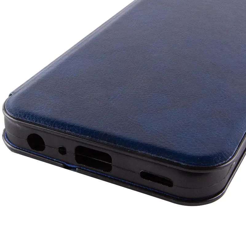 Шкіряний чохол-книжка Epik Belora для Motorola Edge 70 Fusion / 70 Fusion+ Midnight Blue - фото 4