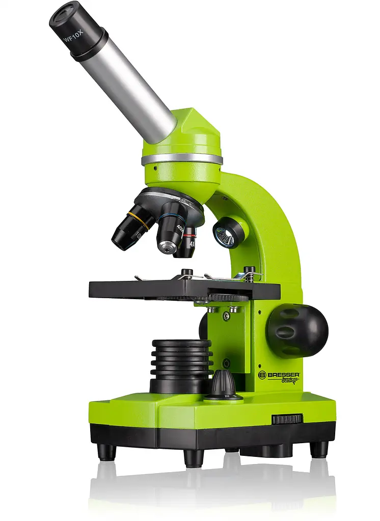 Мікроскоп Bresser Junior Biolux SEL 40x-1600x Green з адаптером для смартфона (8855600B4K000) - фото 2