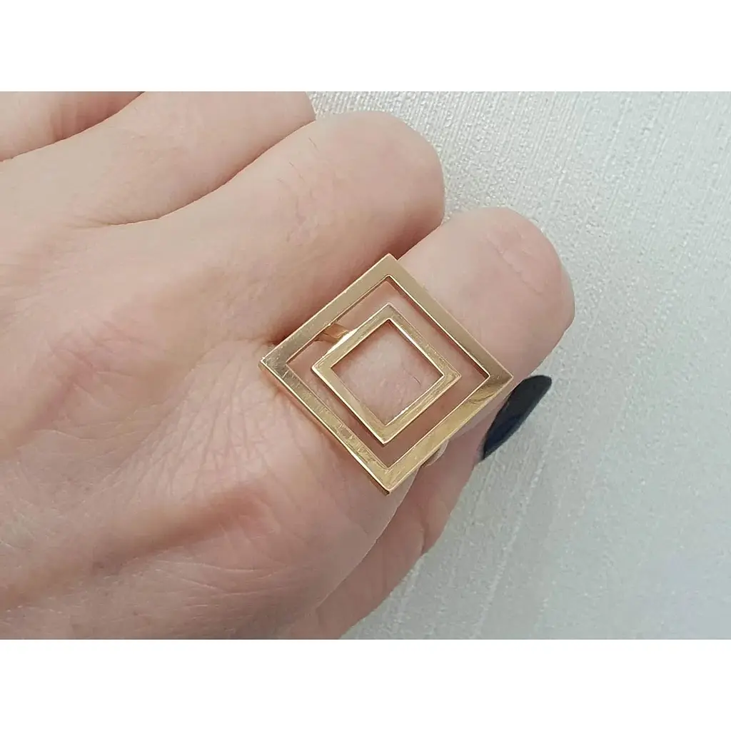 Золоте кільце Родинні коштовності. 111773 18,5 - фото 5