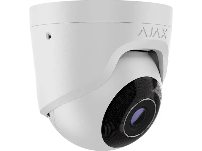 IP-камера відеоспостереження Ajax TurretCam 5 MP/4 mm White (000039308) - фото 2