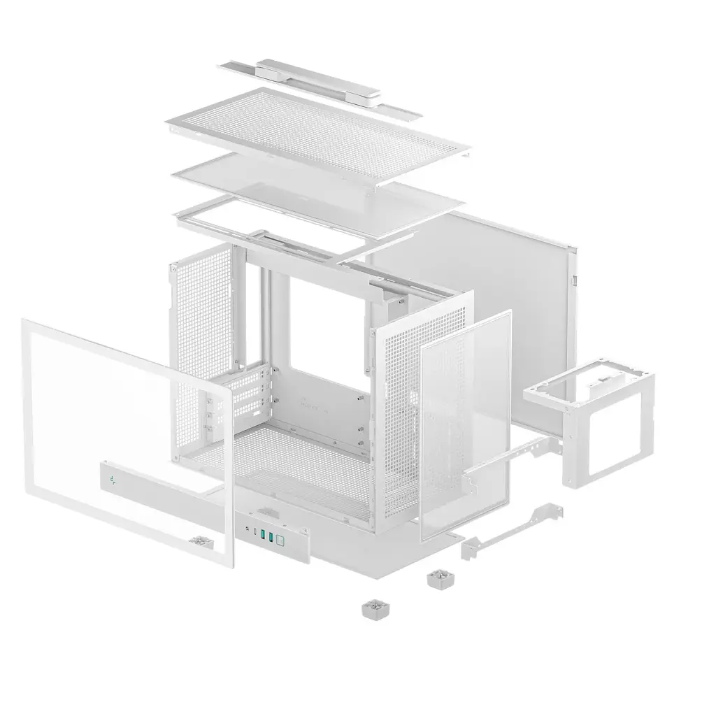 Корпус для ПК Deepcool CH160 Plus White (R-CH160-WHNGM0-G) - фото 3